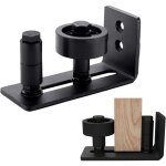 Sollbry ajustable guide de plancher, guide infrieur pour porte en bois, rail porte coulissante, guide ...