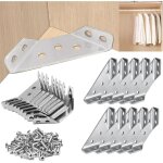 Sollbry - connecteurs d'angle, 30 pices querre de fixation en mtal, inox connecteur, support d'angle ...