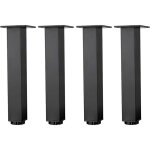 Sollbry - pieds de meubles en alliage d'aluminium rglables en hauteur, pieds de table basse de canap, ...