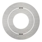Collerette magnétique solum tb101bs ronde alu brossé pour spot coma Collerette magnétique solum tb101bs ronde alu brossé pour spot coma