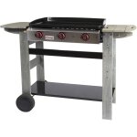 Somagic - plancha gaz 3 brûleurs san sebastian - 61 x 38, 5 cm - 8 kw Somagic - plancha gaz 3 brûleurs san sebastian - 61 x 38, 5 cm - 8 kw