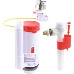 Somatherm for you - pack mcanisme wc  cble double chasse + robinet flotteur alimentation latrale