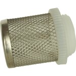Panier crpine mle 3 / 4  acier inox pour clapet de retenue