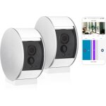 1870469 - 2 indoor camera - cam�ras de surveillance int�rieures - volet motoris� - d�tecteur de mouvement ...