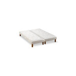 M&s - sommier 14 lattes garni polyéther 2x80x200cm M&s - sommier 14 lattes garni polyéther 2x80x200cm