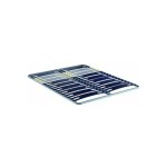 Sommier 160 x 200 cadre � lattes 160x200cm - 3 zones flat cap
