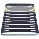 Sommier 90 x 190 cadre � lattes 90x190cm - 3 zones flat cap