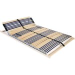 Sommier  lattes avec 42 lattes 7 zones 140 x 200 cm