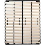Sommier  lattes multiplis rsistant fermet rglable 140x200 cm