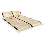 Sommier  lattes avec 28 lattes 7 zones 120 x 200 cm