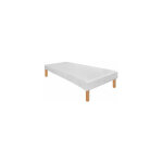 M&s - sommier tapissier  ressorts 90x190 cm
