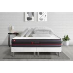 Somness - ensemble matelas sommier regen 160 x 200 cm - couleur : blanc avec 2 oreillers et couette Somness - ensemble matelas sommier regen 160 x 200 cm - couleur : blanc avec 2 oreillers et couette