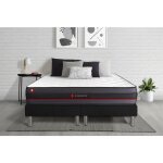 Somness - ensemble matelas sommier regen 180 x 200 cm - couleur : noir Somness - ensemble matelas sommier regen 180 x 200 cm - couleur : noir