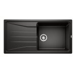 525978 - blanco vier sona xl 6s sgp noir, siphon en silgranit puradur 48x42x19