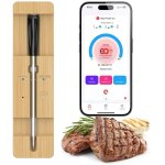 Sonde de cuisson sans fil bluetooth, thermomètre magnétique de précision pour la viande, alarme pour ... Sonde de cuisson sans fil bluetooth, thermomètre magnétique de précision pour la viande, alarme pour ...