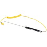 Sonde d'immersion thermocouple de type k pour sonde de thermom�tre en plastique d'ing�nierie de d�tection ...