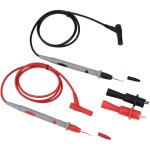 Sonde multimètre ultra - pointue, câbles de sonde plaqués or précis 1000 v 20 a avec pince crocodile Sonde multimètre ultra - pointue, câbles de sonde plaqués or précis 1000 v 20 a avec pince crocodile
