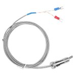 Sonde thermocouple, capteur de température stable en acier inoxydable de petite taille, rapide pour les ... Sonde thermocouple, capteur de température stable en acier inoxydable de petite taille, rapide pour les ...