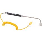 Sonde thermocouple de surface type k � angle droit mesurant la temp�rature dans la main nr 81532b - 50 ...