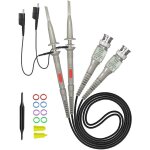 Sondes universelles � clip pour oscilloscope 100 mhz avec kit accessoires 1x / 10x