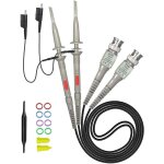 Sondes universelles � clip pour oscilloscope p6100, 100mhz, avec kit d'accessoires, 1x10x2 paquets