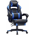 Songmics - fauteuil gamer, chaise gaming, sige de bureau rglable, avec repose - pieds tlescopique, ...