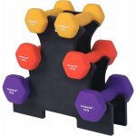 Songmics - halt�re 1 paire, salle de sport , musculation, entra�nement rev�tement en vinyle antiglisse, ...