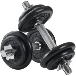 Songmics ? kit halt�res ajustables 2, 5 / 1, 25 kg ? 1 paire avec barre d'extension ? prise antid�rapante ...