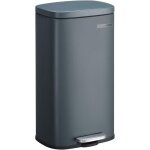 Songmics - poubelle cuisine 30l, poubelle  pdale, avec couvercle  fermeture en douceur, seau intrieur, ...