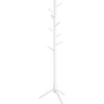 Songmics - vasagle portemanteau en bois massif, porte - vtement, avec 8 crochets pour vtements, sacs, ...