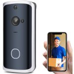 Sonnette intelligente cam�ra wifi appel sans fil interphone vid�o - oeil appartements porte sonnette ...