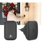 [jamais utilis�] sonnette sans fil ext�rieure, carillon et sonnette, sonnette �lectronique �tanche ip44 ...