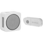 Sonnette sans fil  brancher avec led et porte de 150m - otio