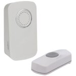 Sonnette sans fil � piles - 1 bouton velleman edm1