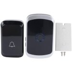 Sonnette sans fil � signal stable, alimentation cc, abs, facile � installer, fonctionne sur piles pour ...