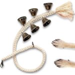 Sonnette suspendue - sonnette d�corative pour chiens, � fixer sur les portes, accessoires pour animaux ...