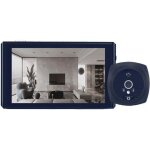 Sonnette vid�o intelligente sans fil avec cam�ra et surveillance �lectronique vid�o judas miroir de porte ...