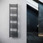 Sonni - radiateur s�che - serviettes salle de bains raccord central radiateur s�che - serviettes anthracite ...