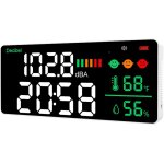 Sonom�tre led mural, �quip� d'un �cran led de 11 pouces, d'un horloge, d'un thermom�tre et d'un hygrom�tre, ...