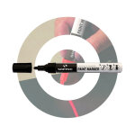 Soppec - feutre de marquage � pompe noir