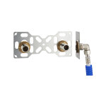 Noyon&thiebault - platine fixsystem pour robinet de douche, raccord multicouche multicouche  sertir ...