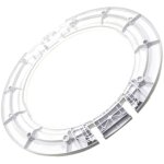 Sos accessoire cadre plastique intrieur de hublot pour lave - linge cobal 42116444, 42121159