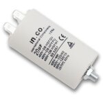 Sos accessoire condensateur 20 mf 450v pour lave - linge 481981729153 airport, ariston hotpoint, brandt, ...