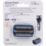Sos accessoire tte de rasage cooltec 40b pour rasoir, tondeuse braun 81671689