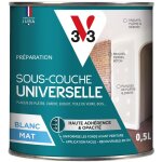 V33 - sous - couche int�rieure universelle blanc mat 0, 5l