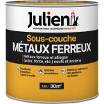 Sous - couche pour mtaux ferreux - aspect mat blanc 2, 5l - julien