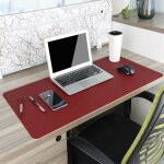 Sous - main �tanche, sous - main pour ordinateur portable de bureau, sous - main en cuir pu, sous - main ...