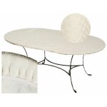 Cpm - sous - nappe protège table ovale basic Cpm - sous - nappe protège table ovale basic