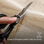 Sous - tapis antid�rapant 120x200 cm, tapis antid�rapant d�coupable multifonctionnel pour moquette tiroirs ...