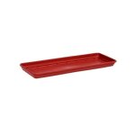 Soucoupe rectangulaire en fa�ence 50x17cm ? r�sistante jusqu'� - 20�c ? pour sous - balcons et espaces ...
